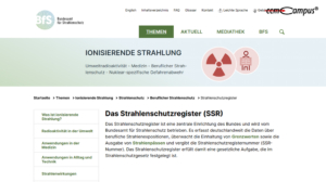 Strahlenschutzregister